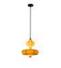 AUM-MOUNTAIN GLEAM 2 LAYER | Handcrafted Pendant Lamp | E27 holder } with Bulb | RIPPL Lighting